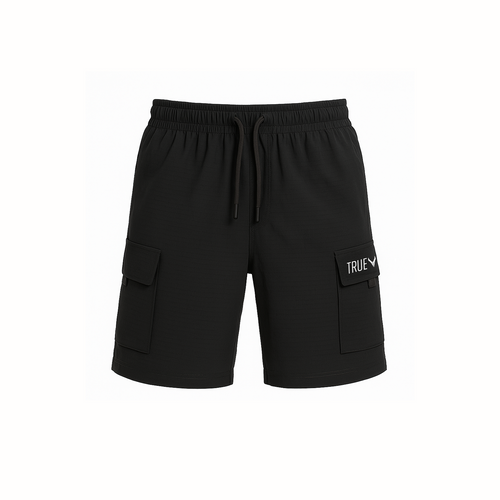 TG Black Cargo Shorts