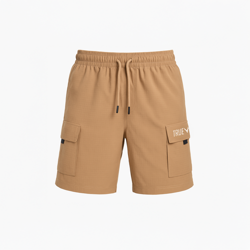 TG Beige Cargo Shorts